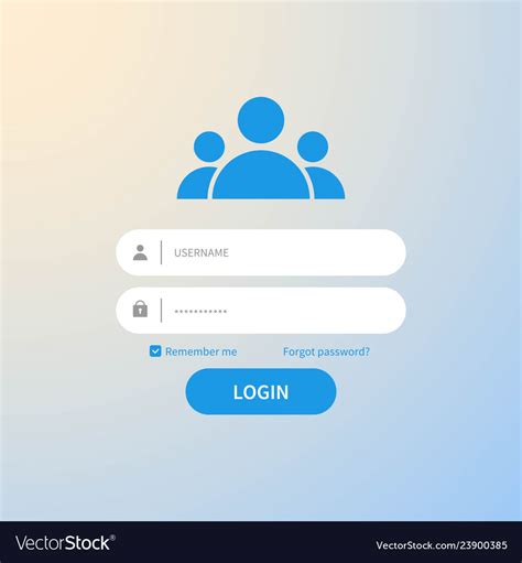 Account Log In Page .